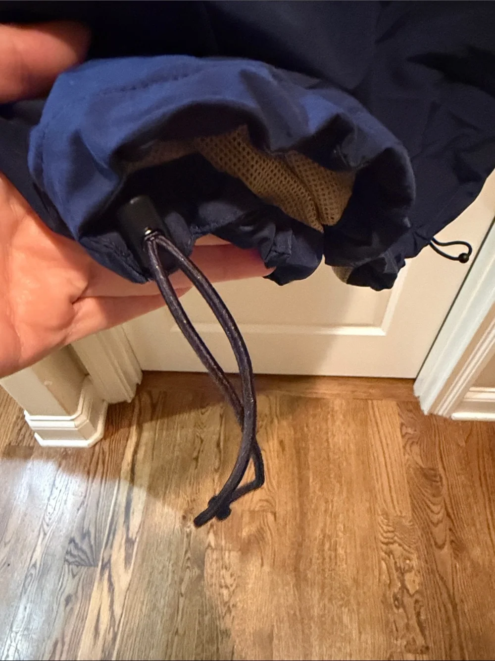 Majestic Navy and Gold Milwaukee Brewers Windbreaker Jacket